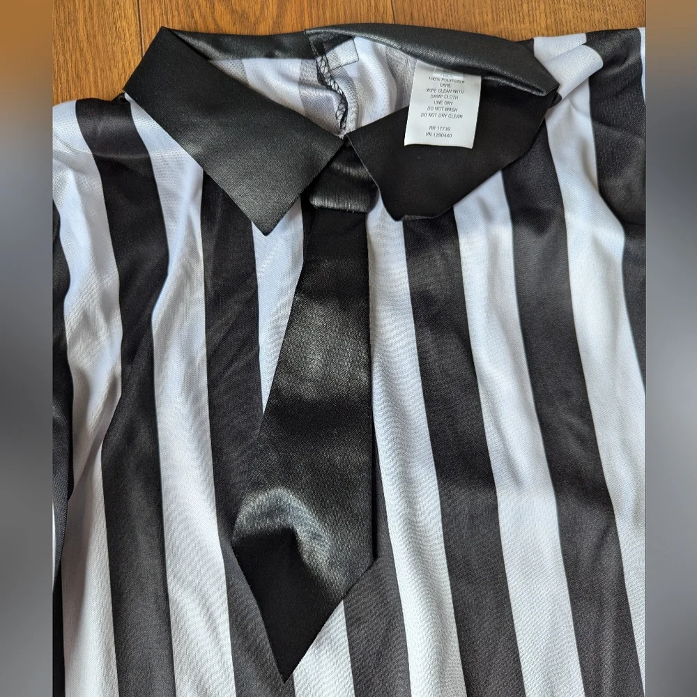Hyde & Eek! Black & White Striped Jumpsuit Children's Large NIB